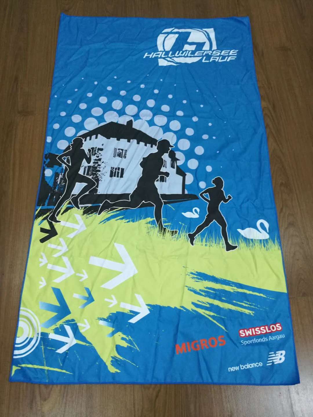 Printed Suede Microfiber Towel