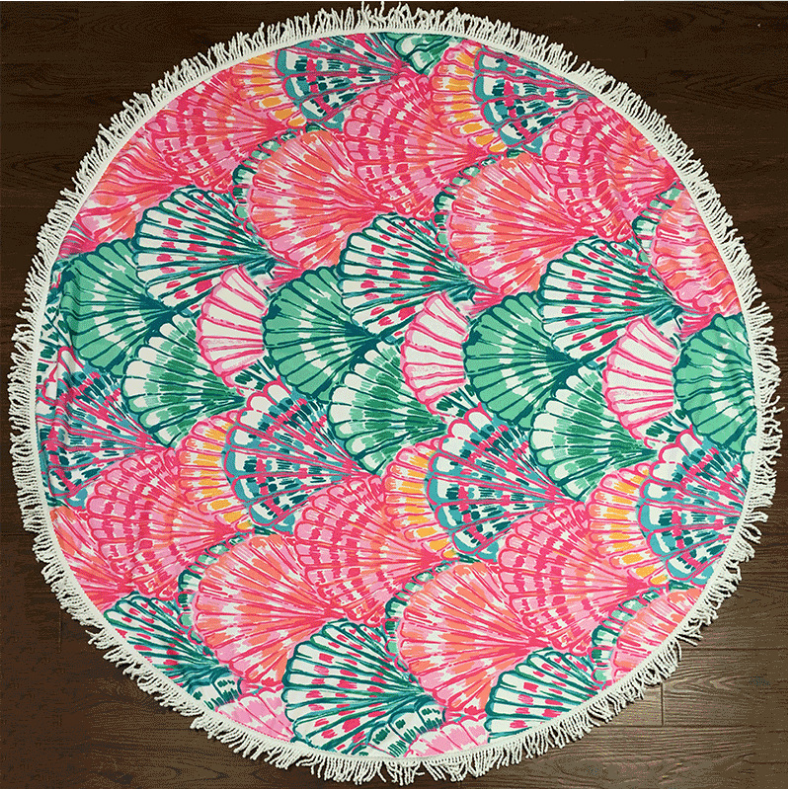 Round Beach Towel