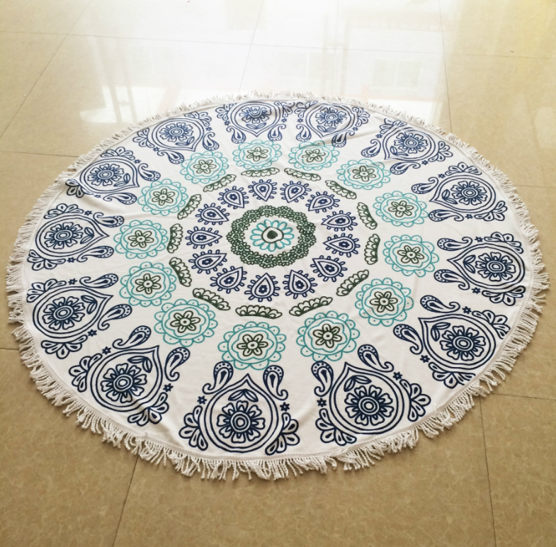 Round Beach Towel