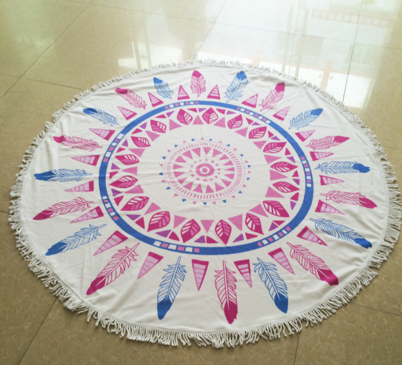 Round Beach Towel