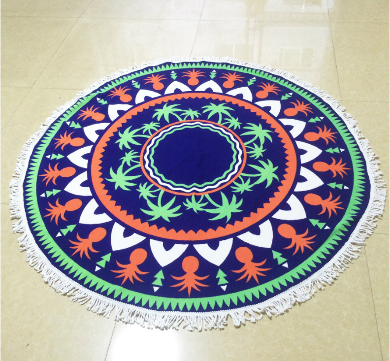 Round Beach Towel