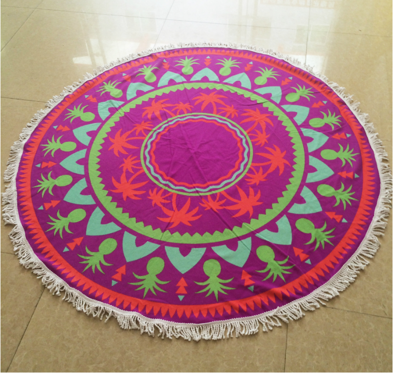 Round Beach Towel