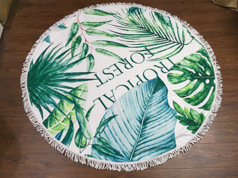 Round Beach Towel