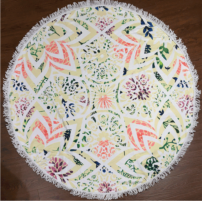 Round Beach Towel