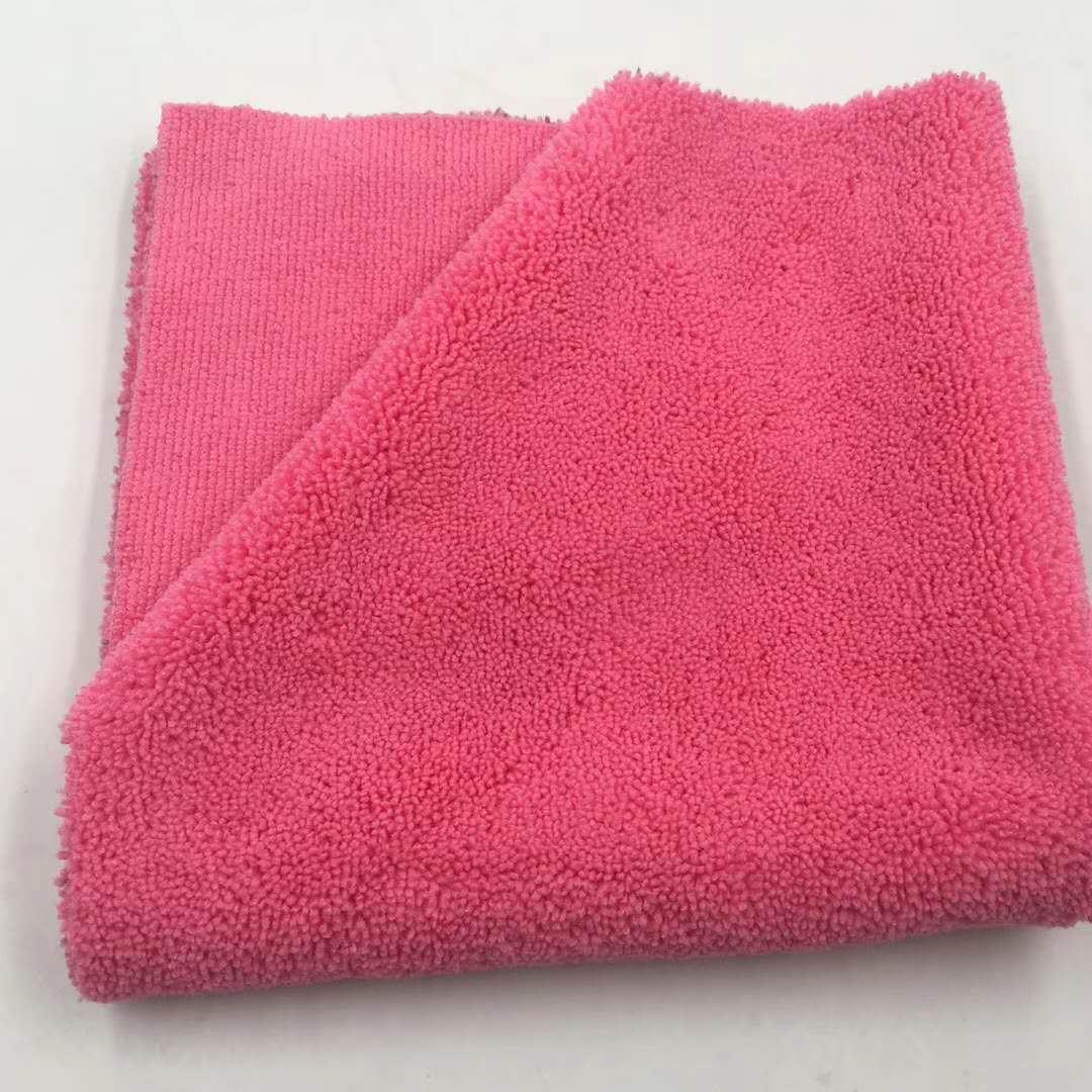 One Side Long Pile & One Side Short Pile Microfiber Towel