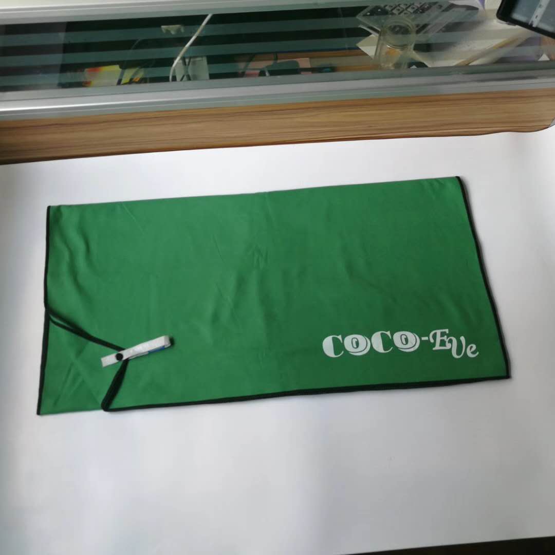 Printed Suede Microfiber Towel