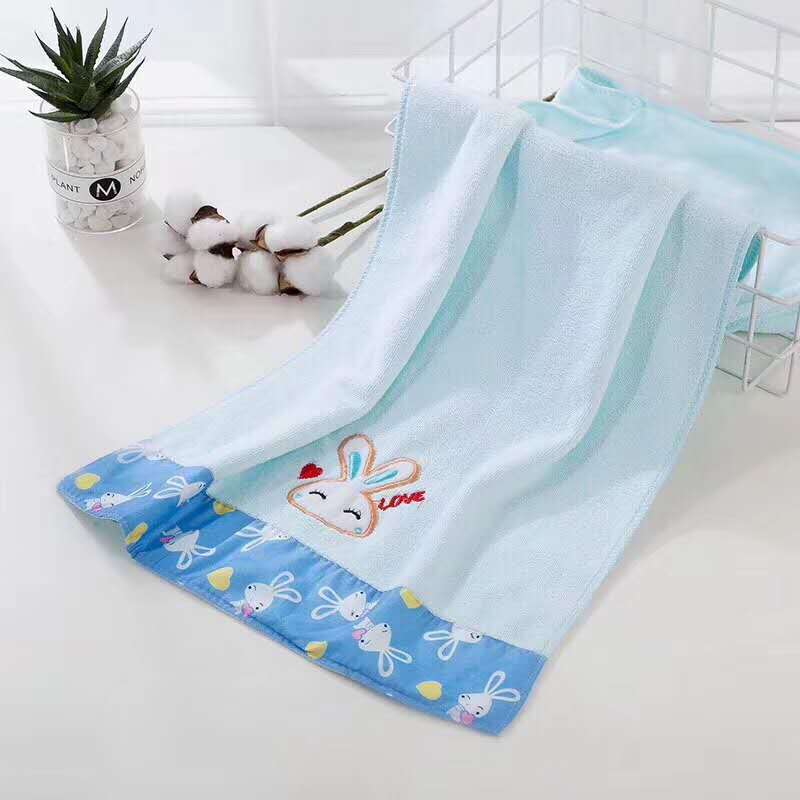 Microfiber Towel with One Rabbit